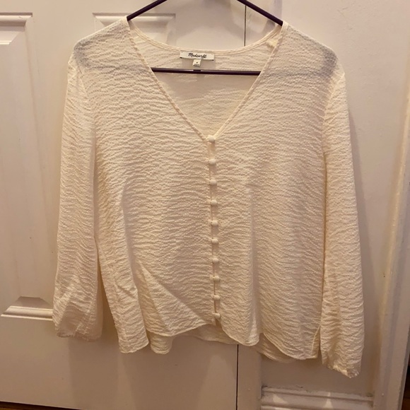Madewell Tops - Cream colored top from Madewell